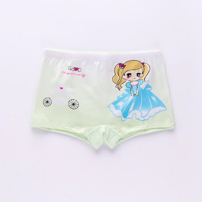 Combo 4 Quần Chip bé gái - Quần lót cho bé hàng cao cấp nhập quảng châu dành cho bé từ 10kg đến 40kg