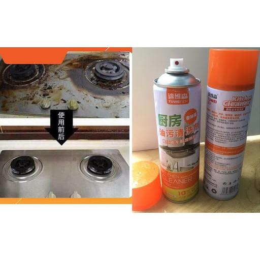 Chai Xịt Tẩy Rửa Đa Năng Dạng Bọt Kitchen Cleaner 500ml