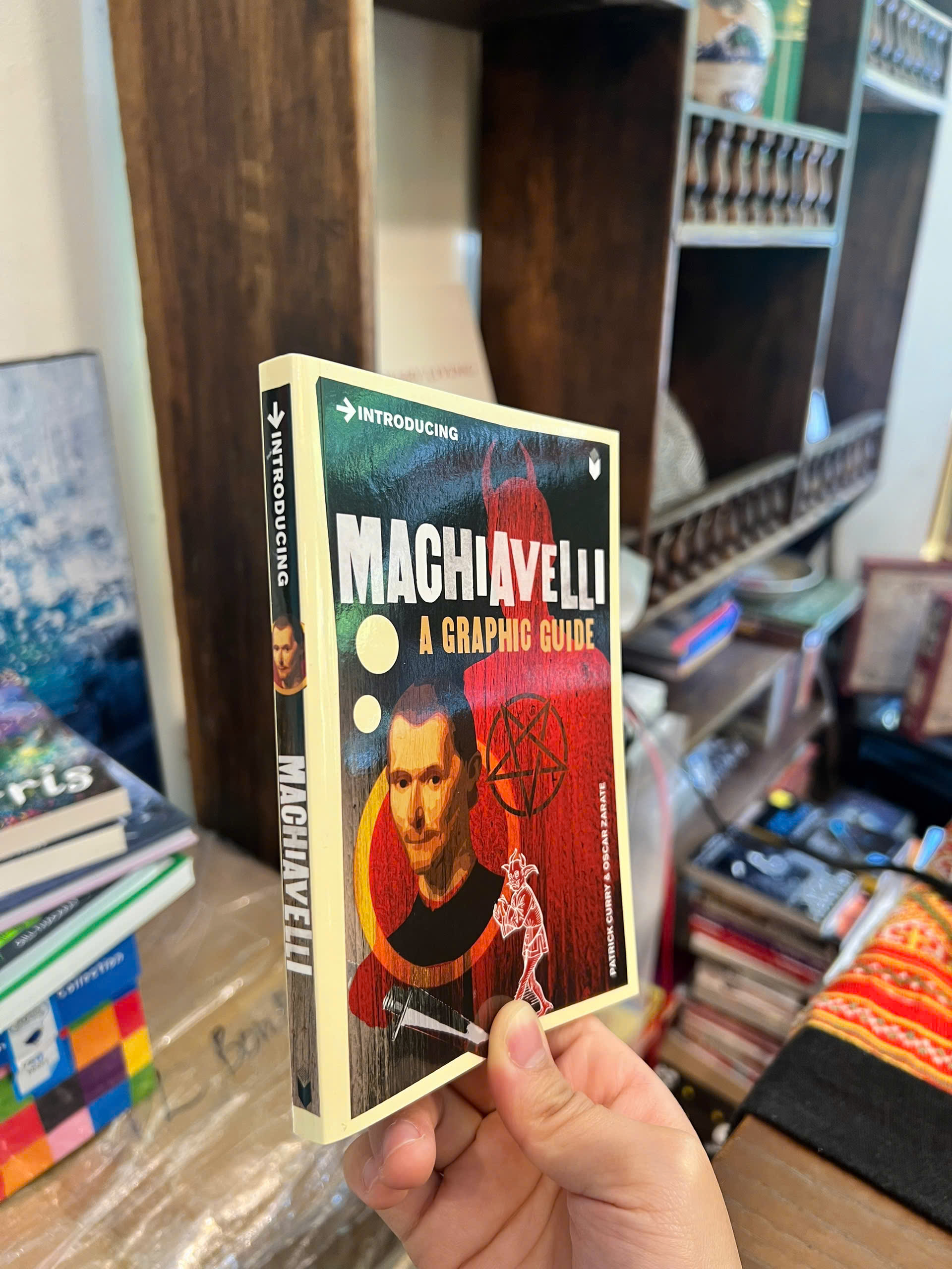 Sách - Introducing Machiavelli: A Graphic Guide | Philosophy / Biography / Ngoại văn Nhập khẩu
