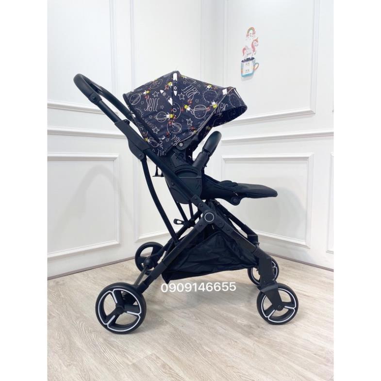 Xe đẩy gấp gọn 2chiều 3 tư thế