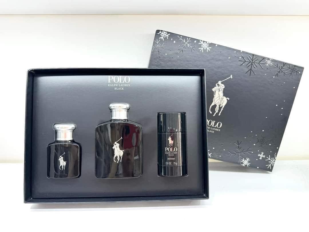 Bộ Nước Hoa Nam Ralph Lauren Polo Black Gift Set