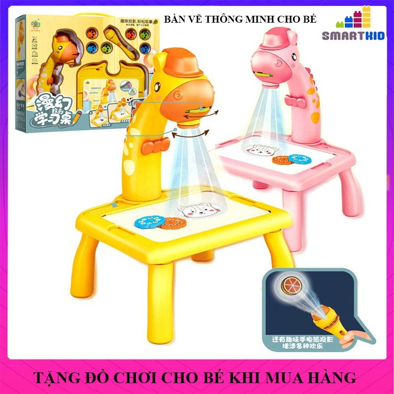 Bàn Vẽ Thông Minh Cho Bé, Đèn Chiếu Vẽ Tranh, Đồ Chơi Trẻ Em