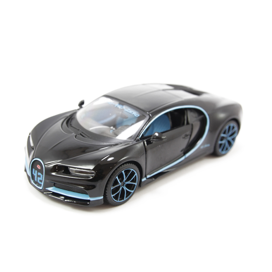 Mô Hình Xe Bugatti Chiron ''42 Sec'' Version 1:24 Maisto MH-31514BK