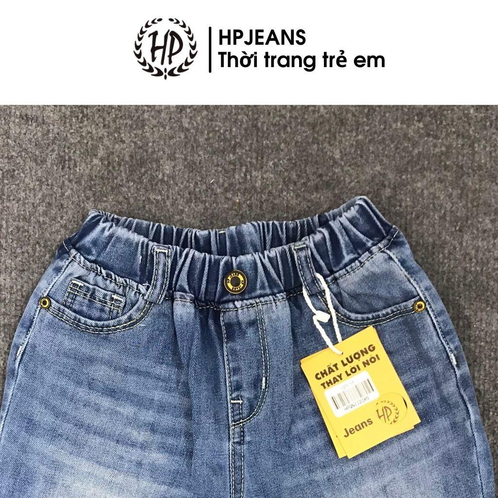 Quần Jean Bé Trai HPJEANS121 Quần Bò Bé Trai HP Jeans Chất Liệu 100% Cotton Cao Cấp Cho Các Bé Từ 3 Đến 5 Tuổi