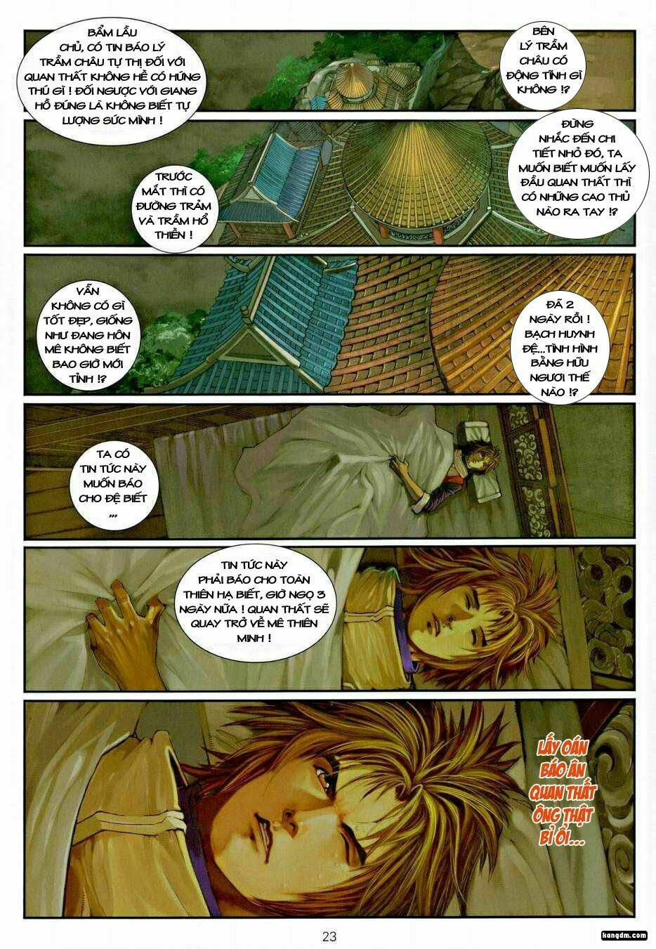 ôn thuỵ an quần hiệp truyện chapter 8 20