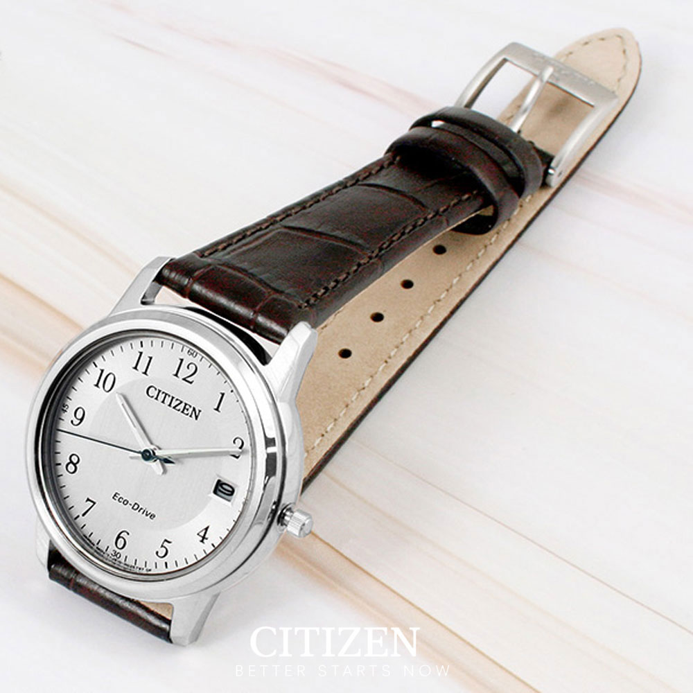 Đồng Hồ Nữ Citizen Dây Da FE6011-14A - Mặt Trắng