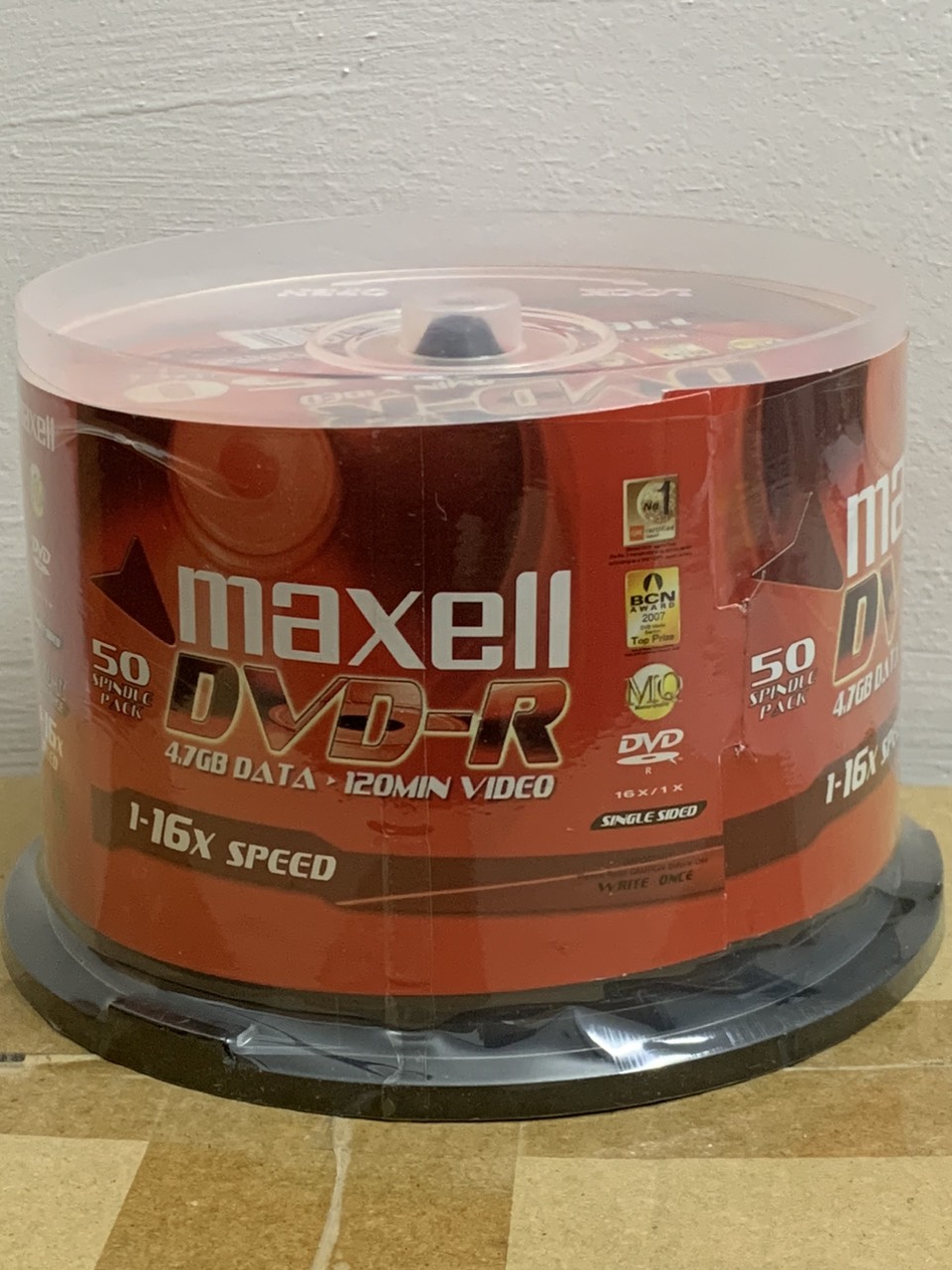 Đĩa DVD trắng Maxell (Hộp 50c) - JL - HÀNG CHÍNH HÃNG