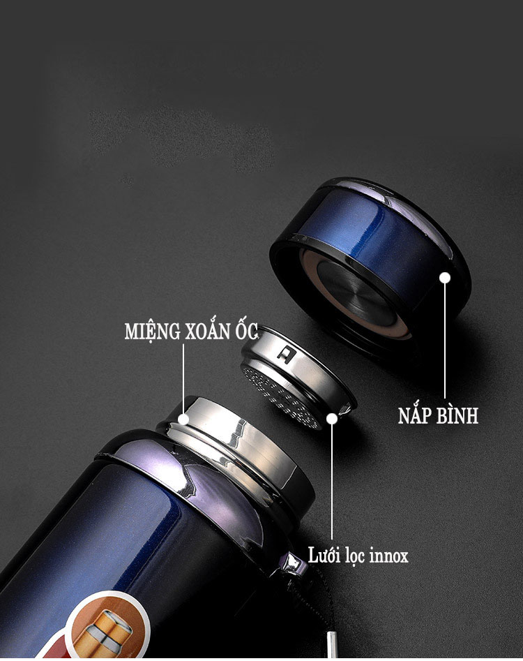 Mua Bình Giữ Nhiệt inox 316 cao cấp Tặng Chai Thủy Tinh giữ nhiệt 500 ML