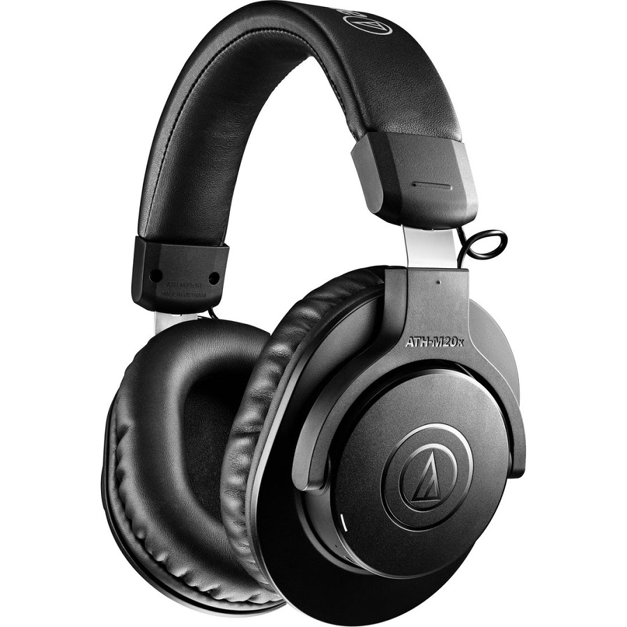 Audio Technica ATH-M20xBT - Tai Nghe Over-Ear Bluetooth 5.0, Tích Hợp Micro, Thời Gian Sử Dụng 60 Giờ - Hàng Chính Hãng