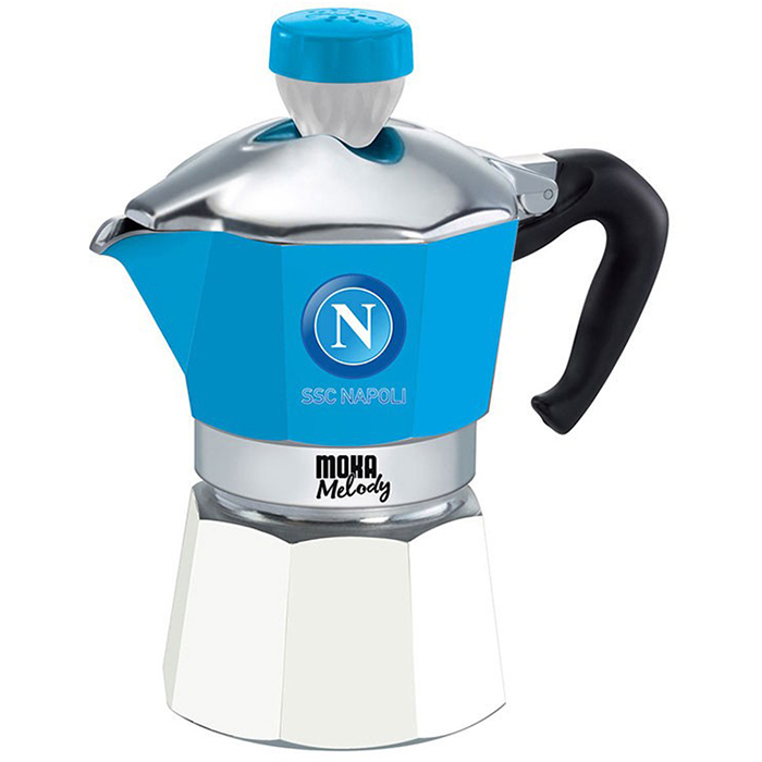 Bình Pha Cà Phê Thể Thao Napoli Bialetti - Moka 3 Cup 0004382