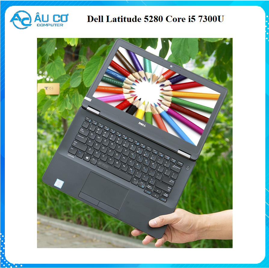 Laptop Dell Latitude 5280 Core i5 7300U ,RAM 8GB , SSD 256GB ,VGA HD , Màn 12.5 inch HD