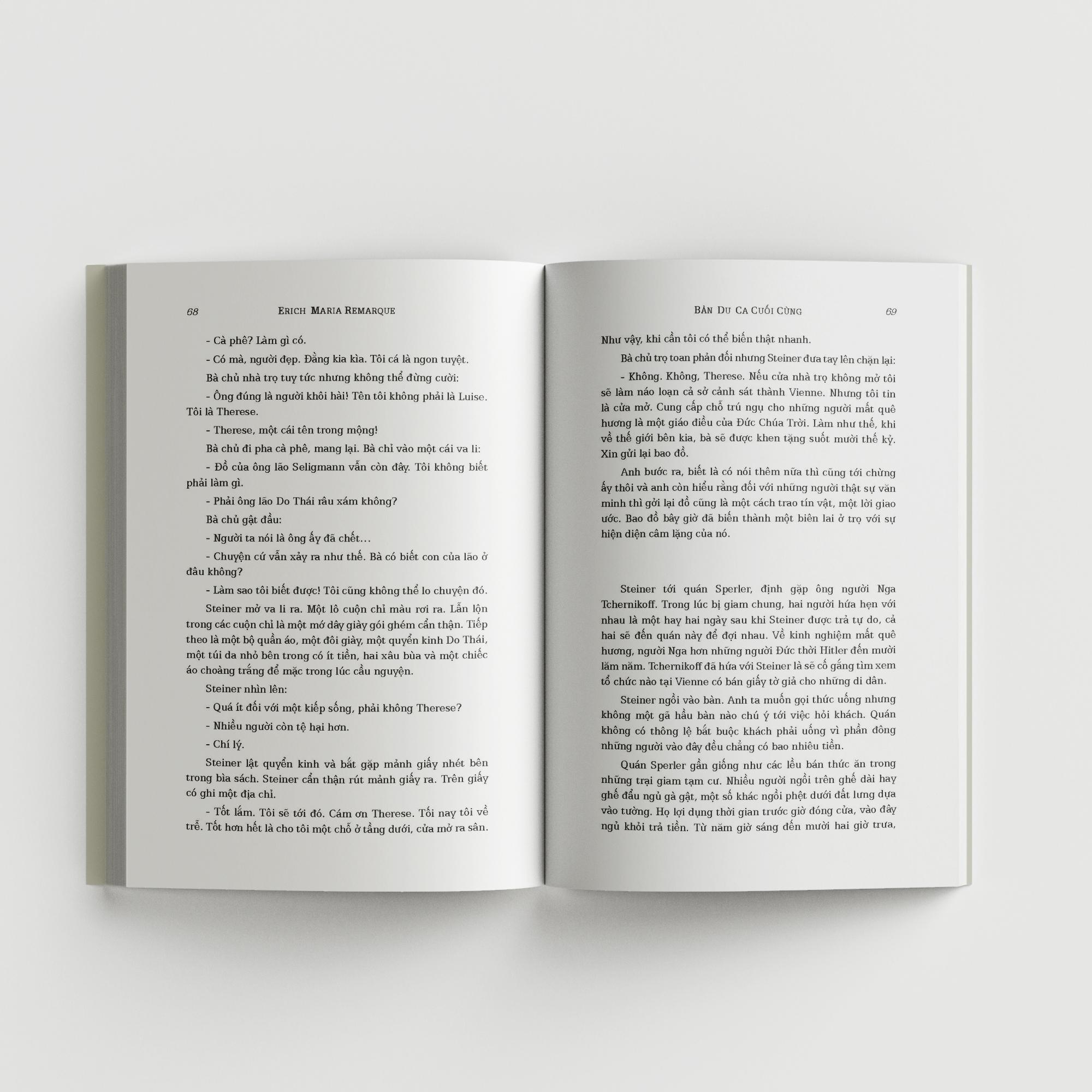 Bản Du Ca Cuối Cùng (Tái Bản)