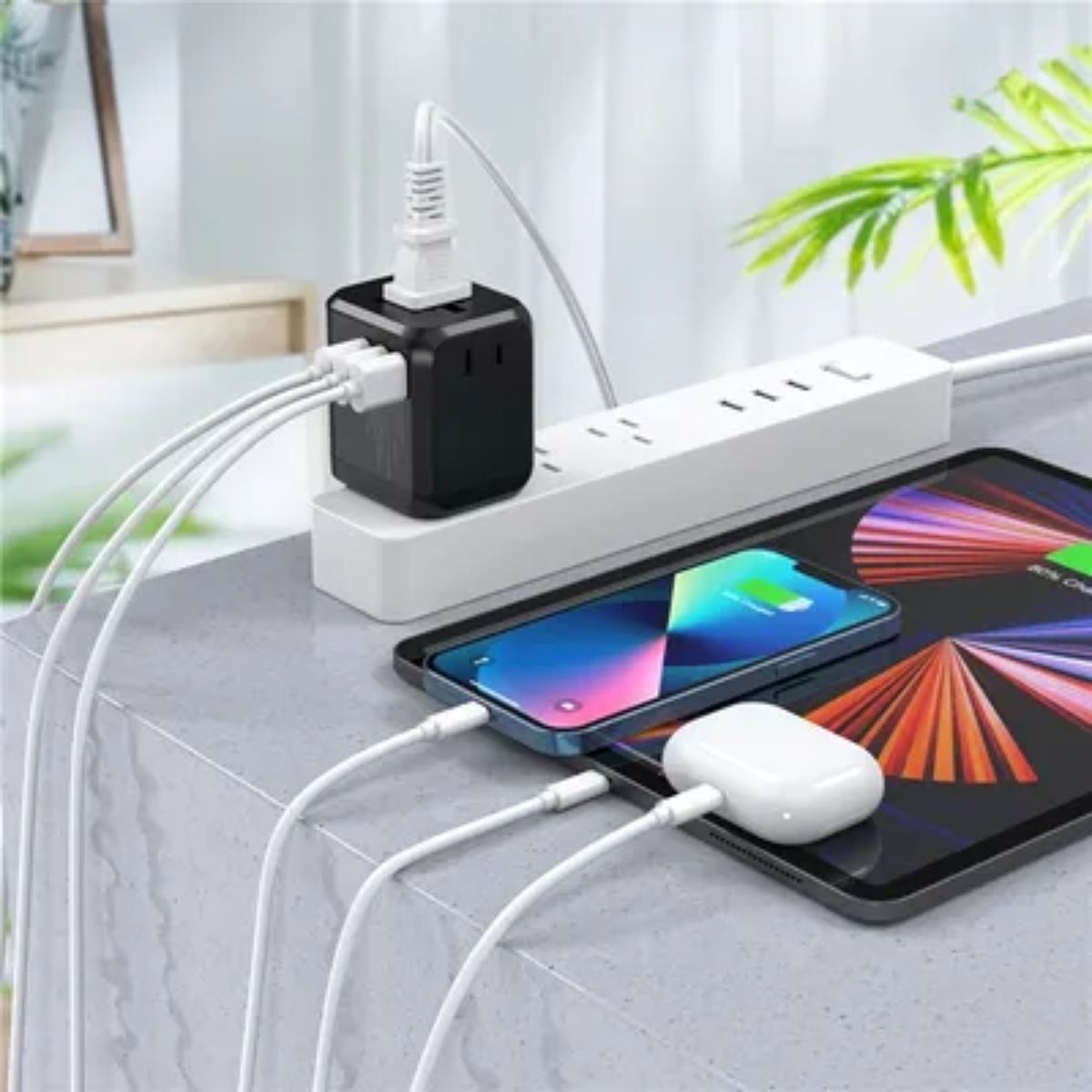 Củ sạc Choetech PD5008 du lịch đa năng 30W  (Hàng chính hãng)