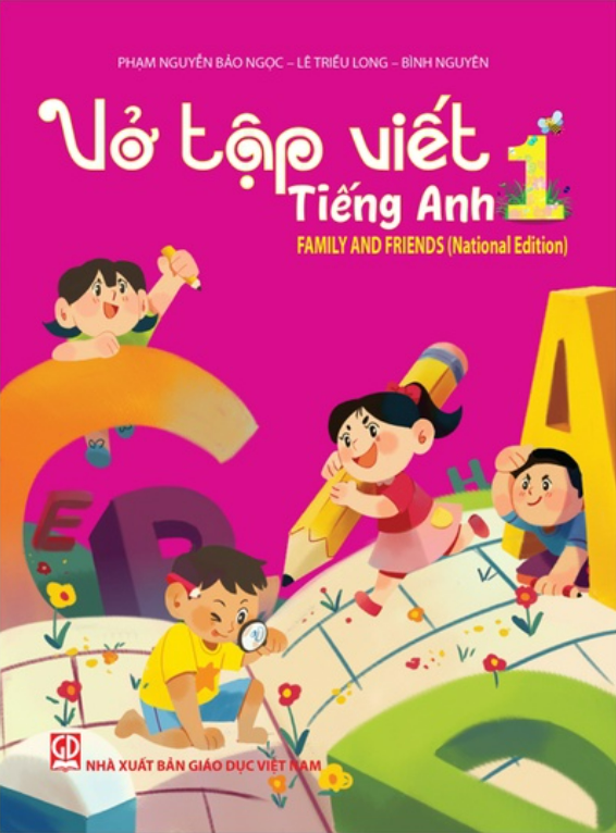 Sách - Vở tập viết Tiếng Anh 1 Family and friends (National Edition)