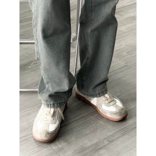 Quần baggy jeans ống rộng unisex ms836