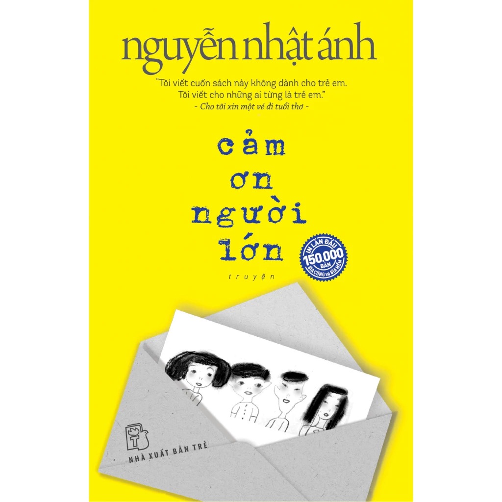Sách - Cảm Ơn Người Lớn - Nguyễn Nhật Ánh - NXB Trẻ