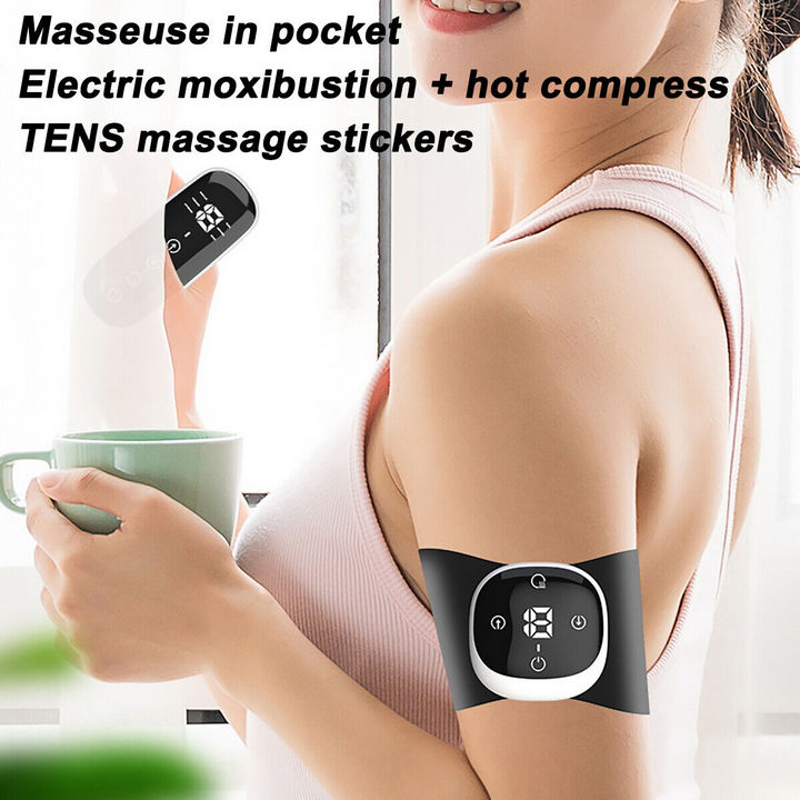 Miếng Dán Massage Chườm Nóng Giảm Đau Toàn Thân Pulse Tens Unit EMS - Home and Garden