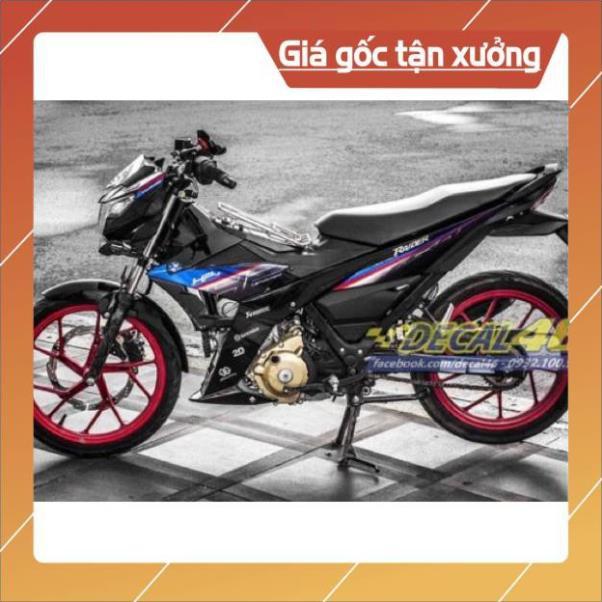 Tem rời Raider Fi HP4 chất liệu Crom cao cấp ko bay màu