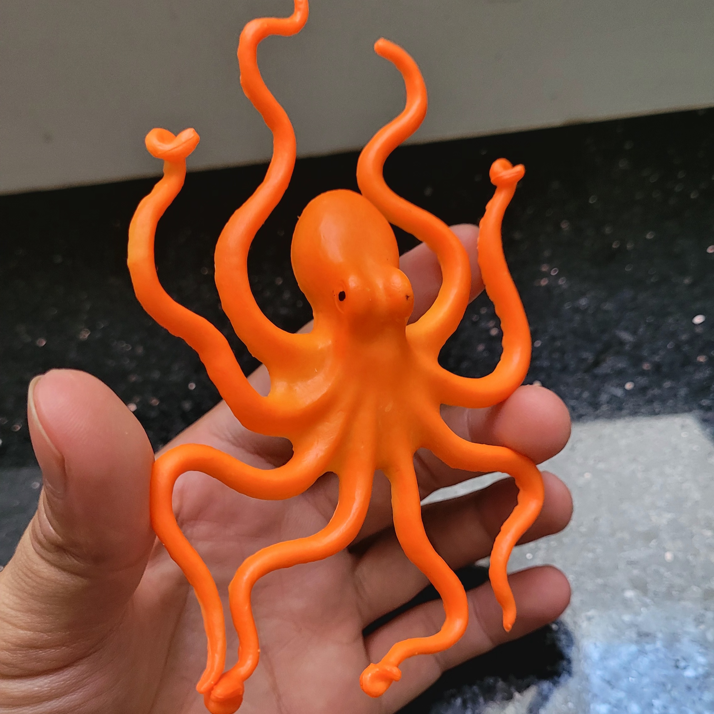 Mô hình Con Bạch Tuộc Octopus 13.5x9 cm New4all BT1814 - đồ chơi sinh vật biển Sea Animals