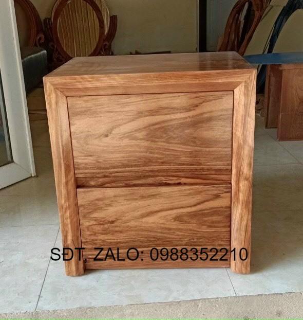 Tủ đầu giường gỗ hương