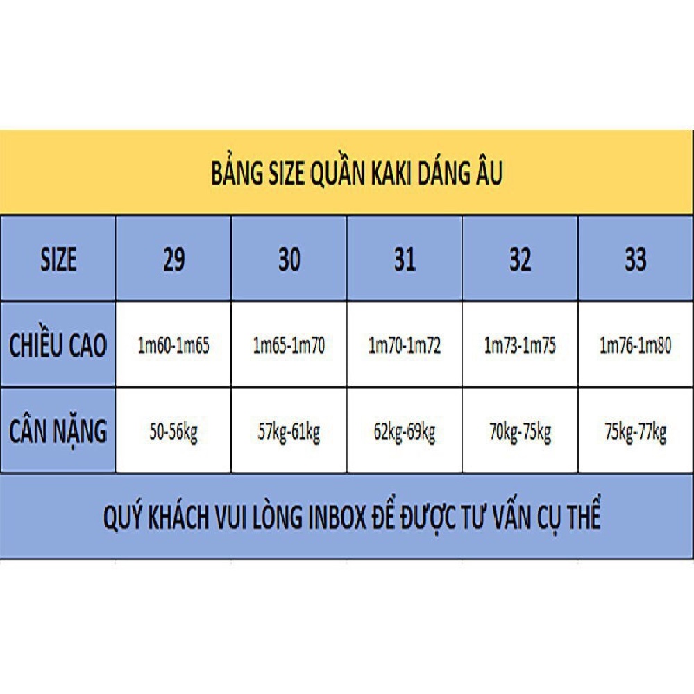 Quần dài nam chất kaki mịn cao cấp trẻ trung, quần kaki công sở co giãn nhẹ ống côn, dáng ôm body , nhiều màu lựa chọn, size từ 45-80 kg