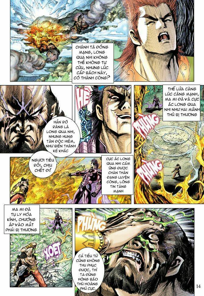 thiên tử truyền kỳ 5 - như lai thần chưởng chapter 123 14