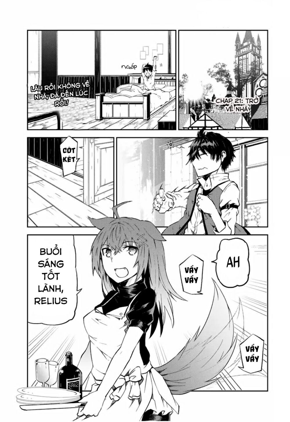 từ chức nghiệp yếu nhất trở thành "thợ rèn" mạnh nhất chapter 21 1