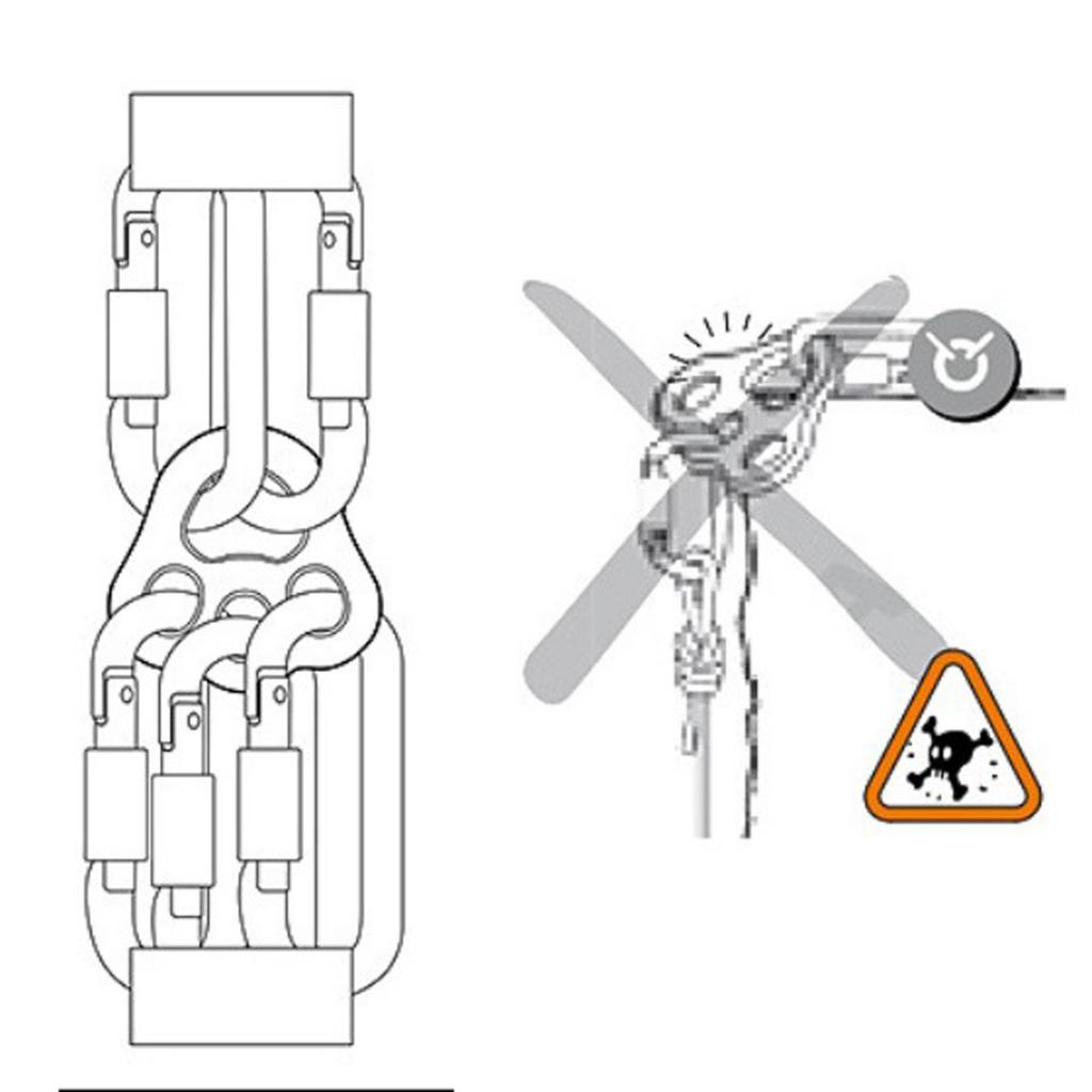 Descender Plate 35KN Paw Rigging Plate 4 Holes Rock Climbing Gear Red