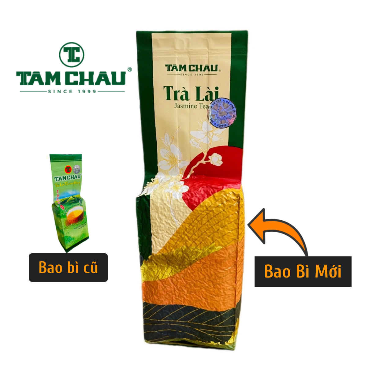 Combo 2 gói trà lài Thượng hạng Tâm Châu