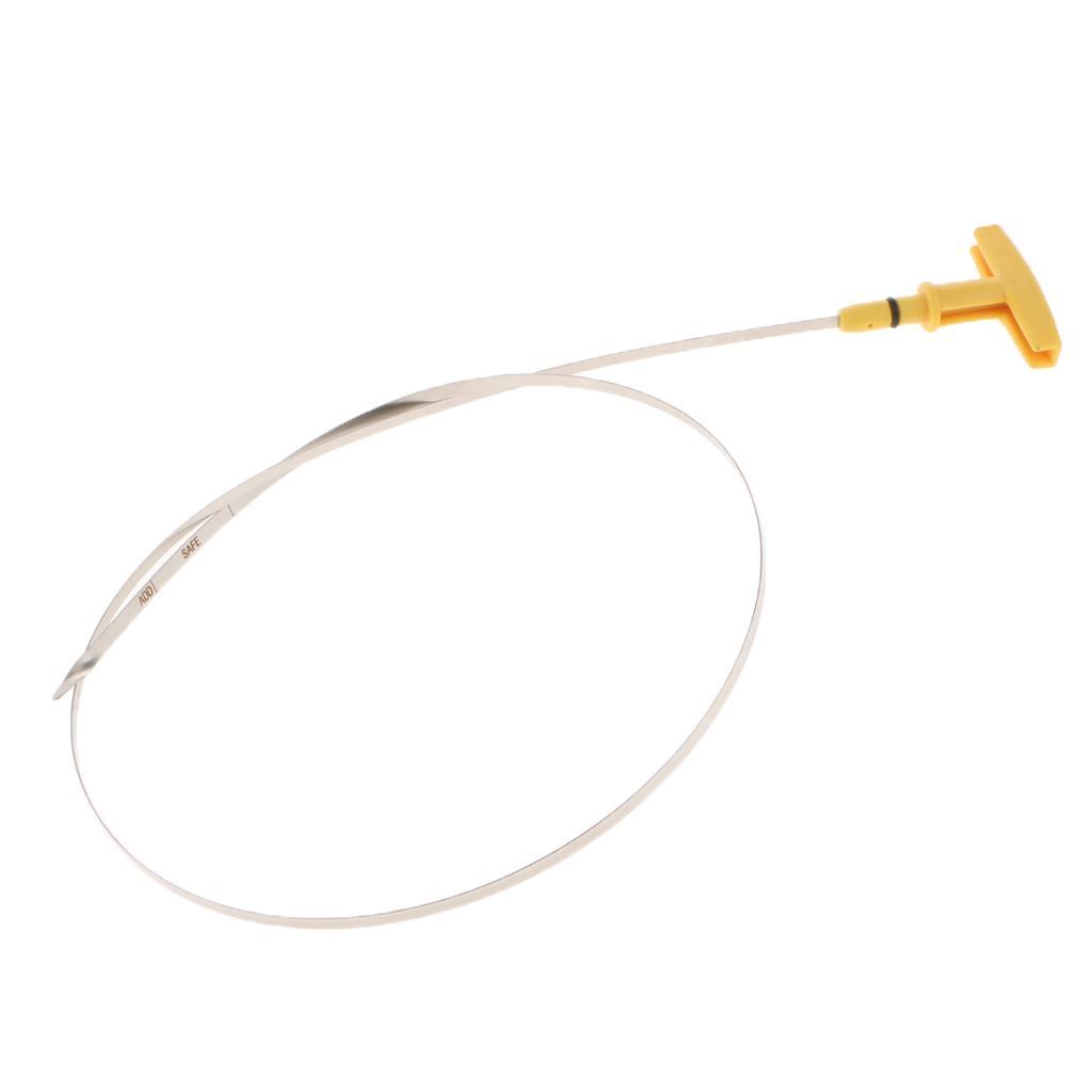 1x Yellow Engine Transmission Dipstick Oil Level Tool Replacement for