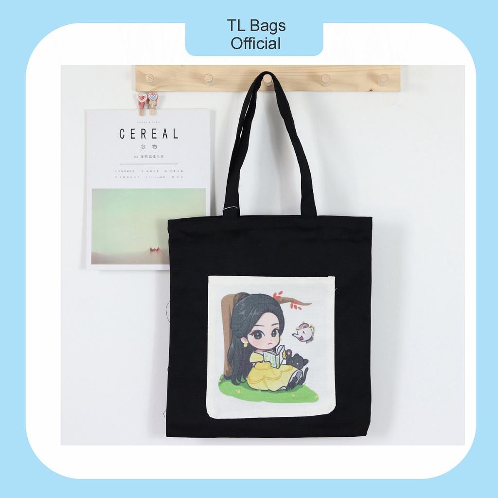 Túi Tote, Canvas TL Form Nhật , Có Nhiều Hình Mẫu Cho Các Bạn Lựa Chọn