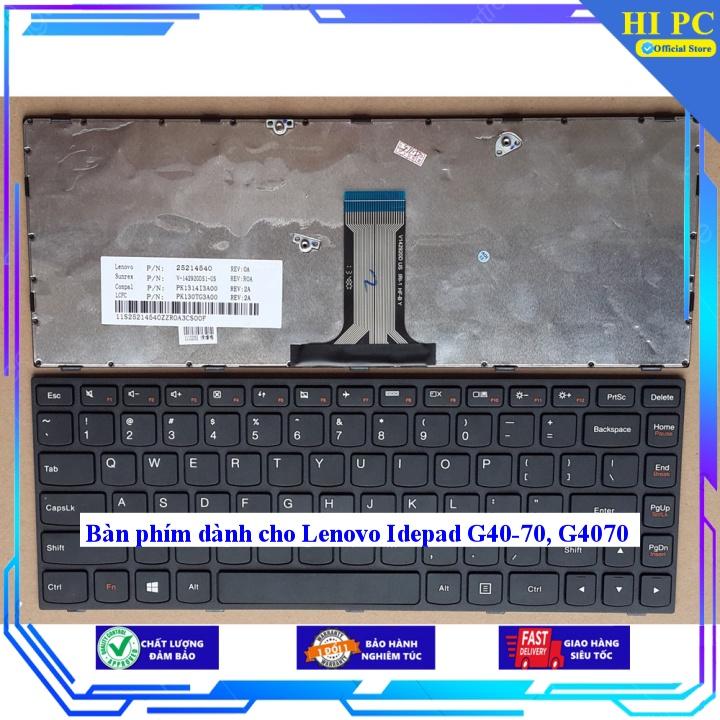 Bàn phím dành cho Lenovo Idepad G40-70 G4070 - Hàng Nhập Khẩu