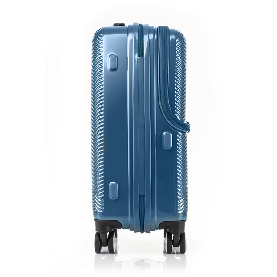 Vali kéo Samsonite TSA Volant Cabin front pkt : Khóa số kết hợp TSA giúp bảo mật tốt hơn, Tích hợp túi ướt và đai khóa chéo giúp sắp xếp đồ đạc dễ dàng hơn