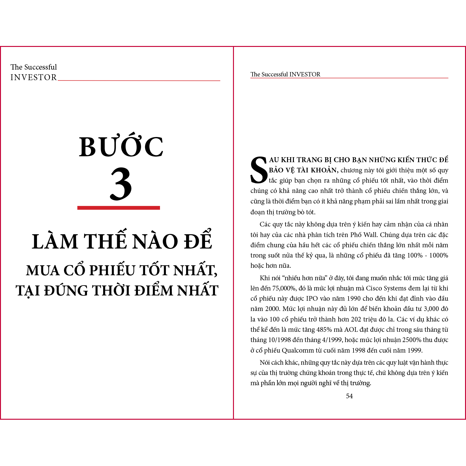 NHÀ ĐẦU TƯ THÀNH CÔNG - Những Điều TỐI QUAN TRỌNG Mọi Người Phải Biết ĐỂ SINH LỜI BỀN VỮNG và TRÁNH THUA LỖ LỚN (The Successful INVESTOR)