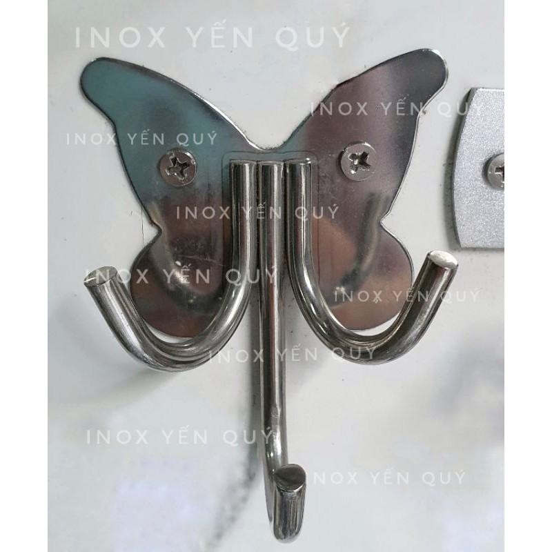 Móc Inox Treo đồ hình quả táo / hình bướm.