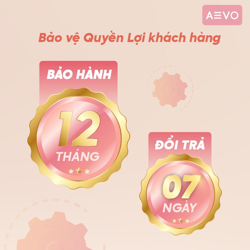 Máy rửa mặt massage mini AEVO Clean &amp; Fresh tác động sâu tới lỗ chân lông, hỗ trợ loại bỏ mụn trứng cá, chống lão hoá