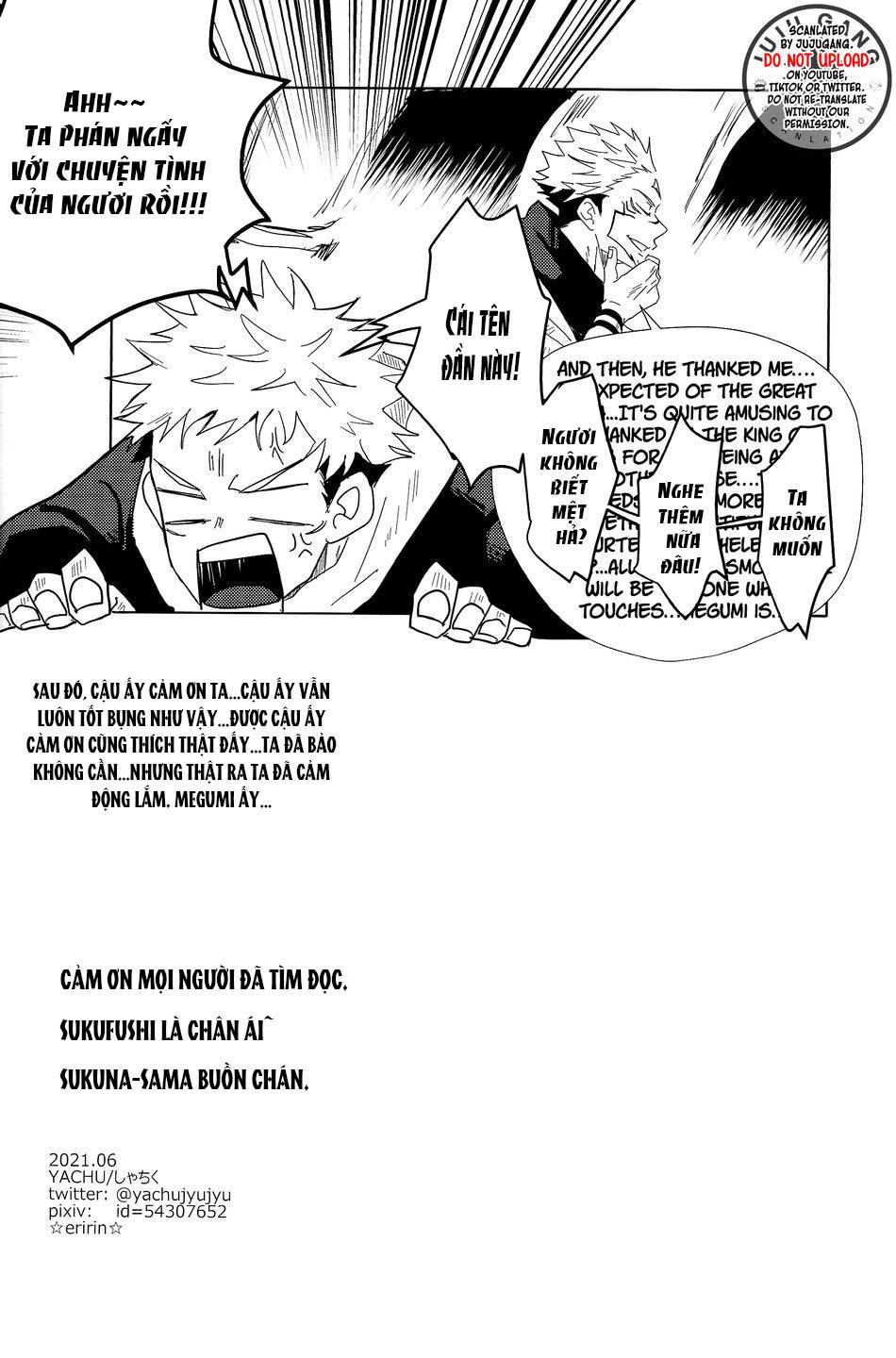 Tổng Hợp Oneshot Jujutsu Kaisen Dj chapter 62