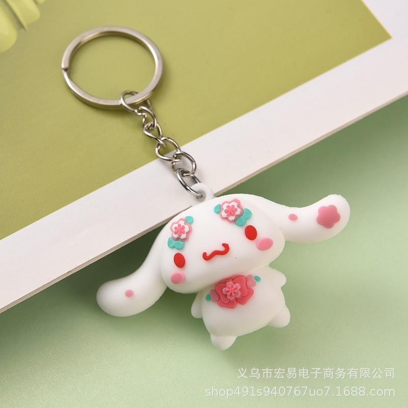 Móc khóa thỏ mèo đáng yêu