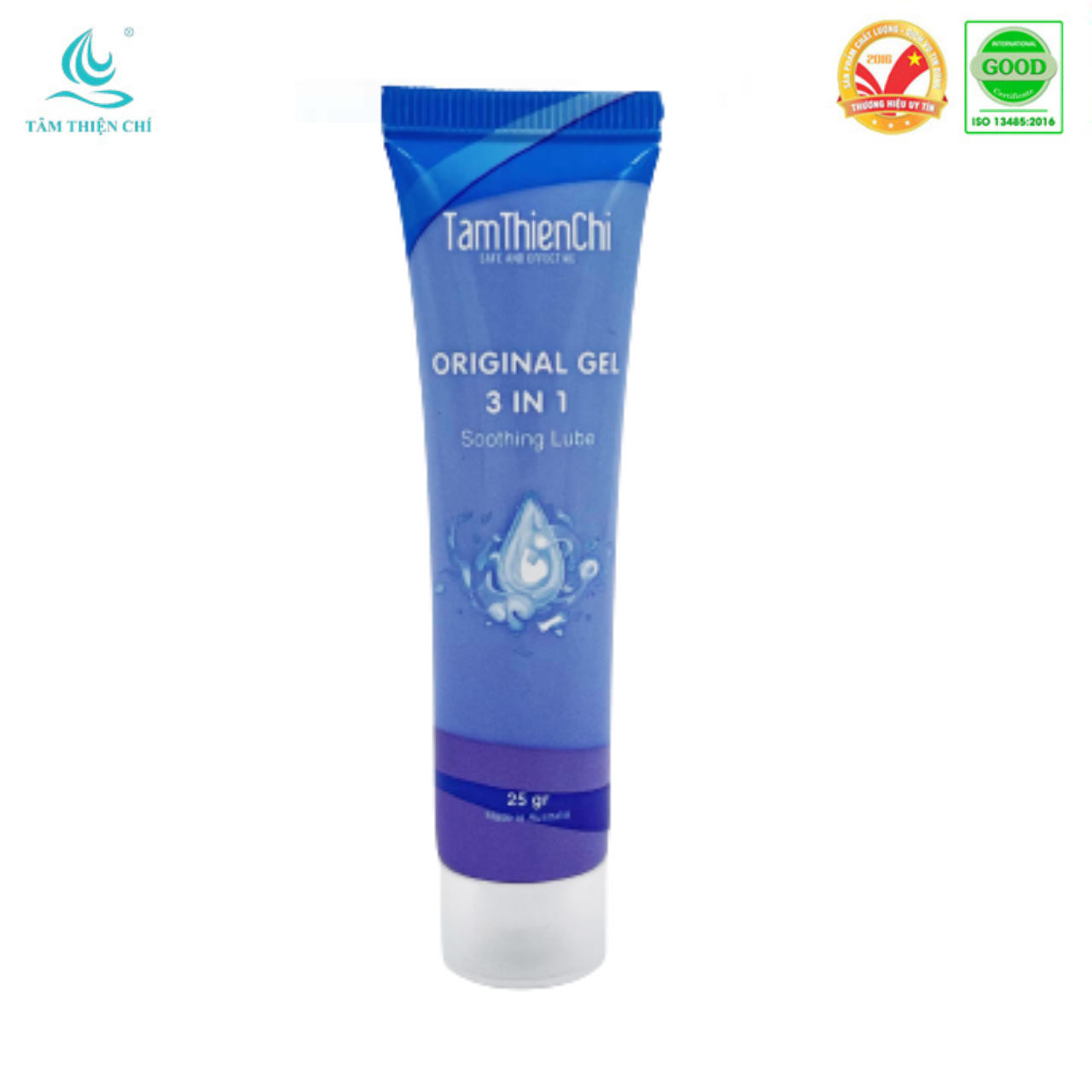 Gel bôi trơn Tâm Thiện Chí 25g và Bao cao su TTC Family hộp 12 cái