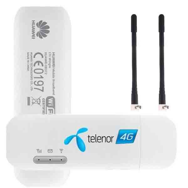 USB 4G Phát Wifi Huawei E8372 Và 2 Ăng Ten TS9 - Hàng Nhập Khẩu