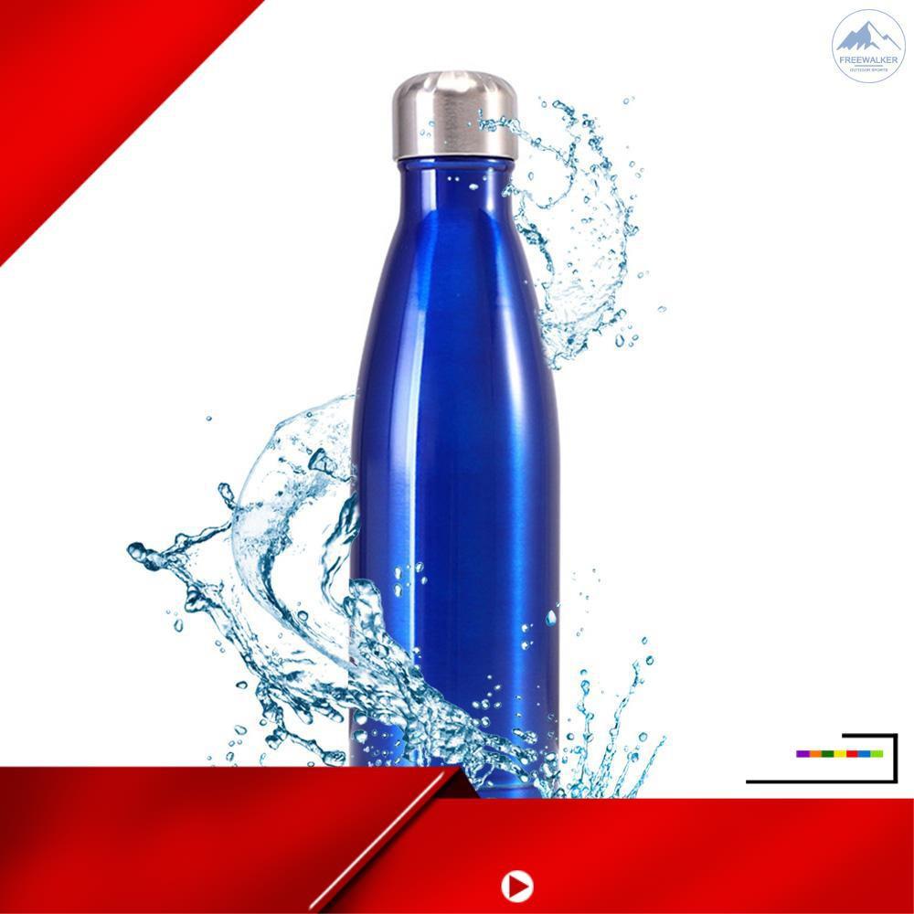 Bình Đựng Nước Giữ Nhiệt 500ml 12 Tiếng Bằng Thép Không Gỉ Có Thể Tái Sử Dụng
