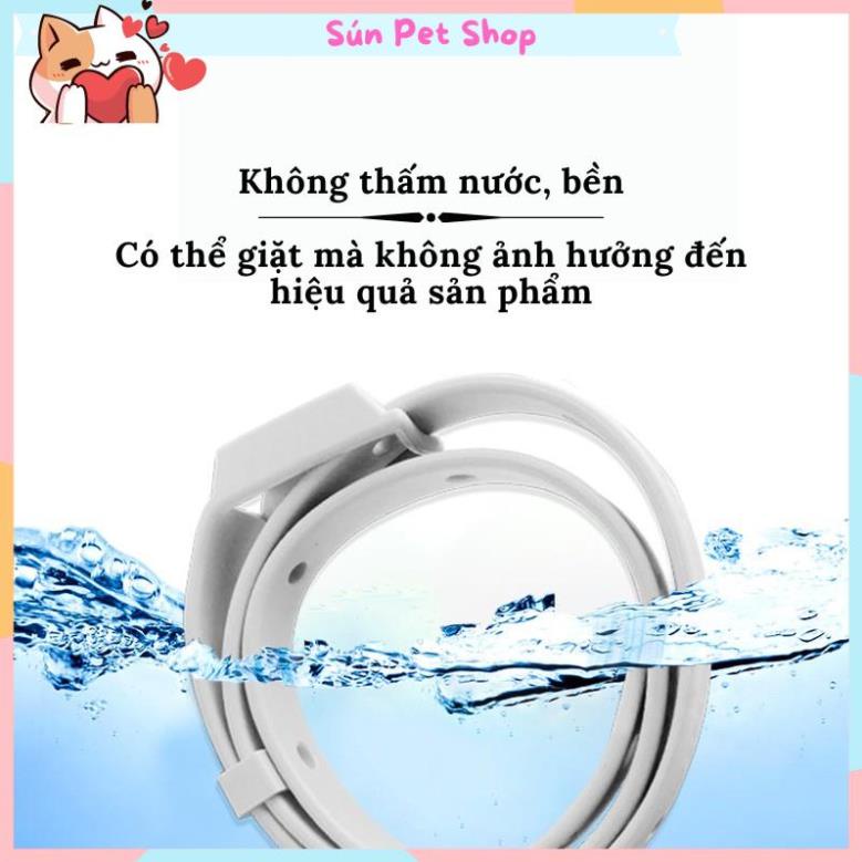 Vòng cổ chống ve rận, bọ chét cho thú cưng