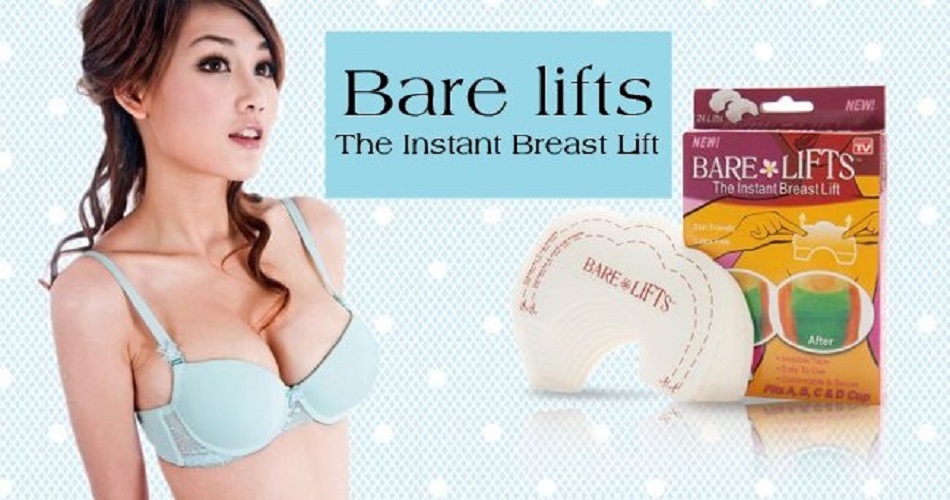 Combo 10 Miếng Dán Nâng Ngực Trong Suốt Bare Lifts