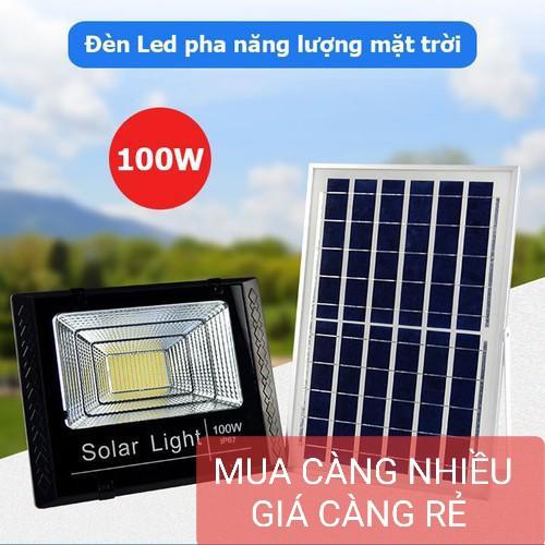 Đèn năng lượng mặt trời 100W