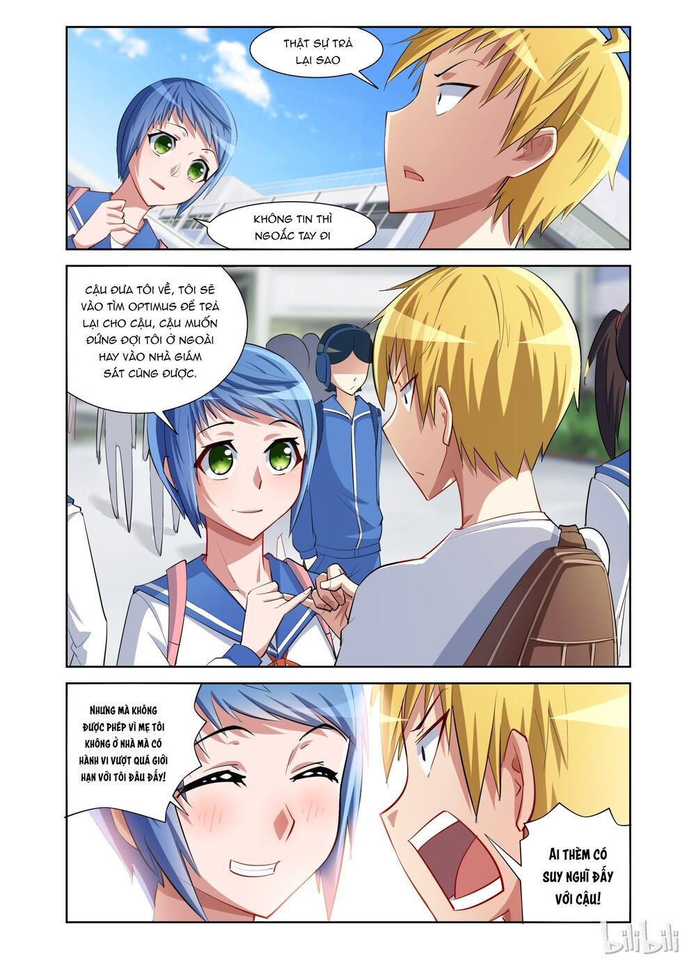 tôi sẽ không bao giờ để con gái bắt nạt chapter 9 10