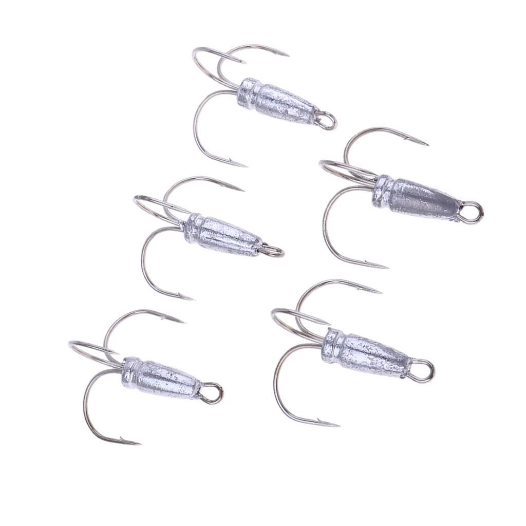 5 Pieces  Anchor Fishing Hooks   Head for Sea Boat Lake Fishing A