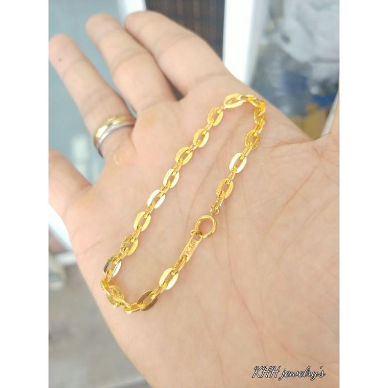 Lắc Tay Xích Trơn Nhỏ 4MM Đơn Giản Nam Nữ-Dùng tắm rửa thoải mái không kiêng mồ hôi