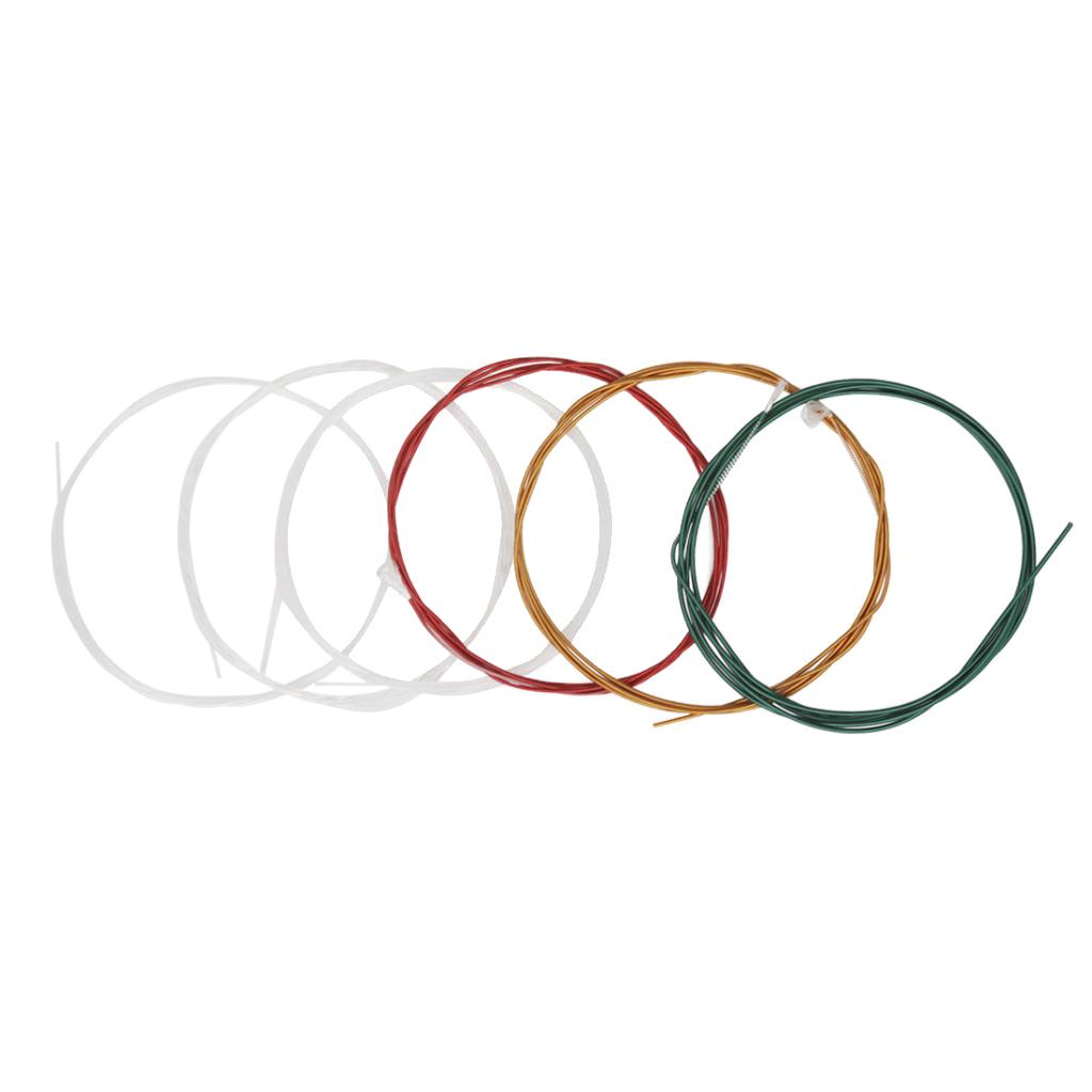 6pcs Guitar Replacement Strings Acoustic Guitar Strings Set Replacement