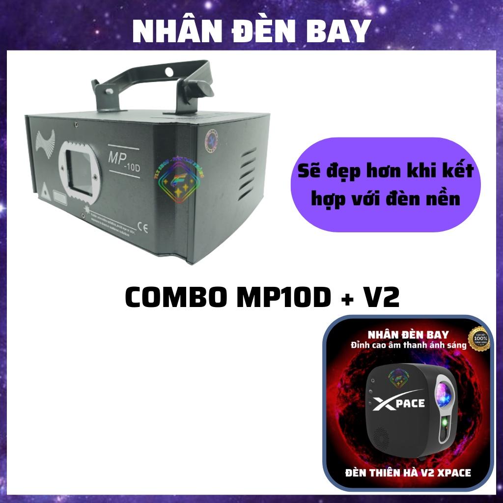 Đèn Bay Phòng MP10D+ Hơn 1400 hiệu Ứng Cảm Biến Nhạc Cho Phòng Bay, Sân Khấu, Bar, Beer