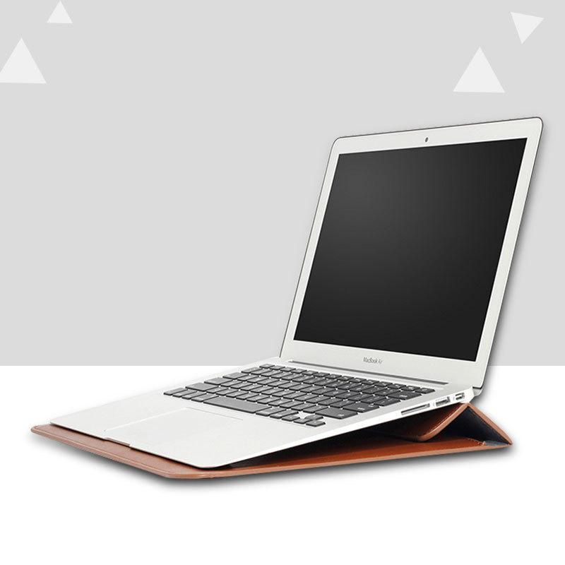 Túi Da PU Đựng Máy Tính Bảng & Laptop Gọn Nhẹ Cho Air Pro 11 13 15 16 inch